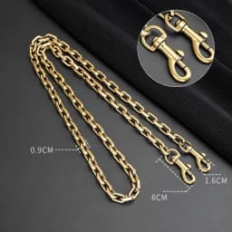 Bag chain accessories high-grade metal crossbody chain replacement shoulder strap extension chain lengthened