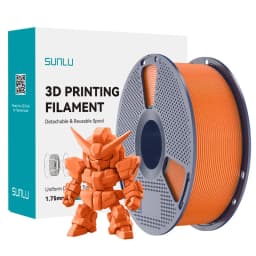 SUNLU 1KG PLA Plus 2.0 3D Printer Filament 1.75mm 1000g Spool (2.2lbs) Neatly Arranged No Knot Filament Fit Most FDM Printer