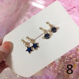 2 Pairs/Set 2 Pairs/Set New Arrivals Cute White Cats Butterfly Clip on Earrings for Kids Girls Earrings Jewelry No Pierced Child