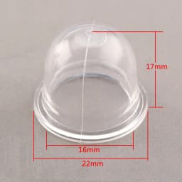 10Pcs 19/22mm Clear Carb Primer Bulb Cap Carburetor Spare Parts Small Fuel Pump For Chainsaws Blower Trimmer Brushcutter Replace