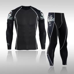 Men's Compression Sport Suits Gym Tights Training Clothes Workout Jogging Set Running Rashguard Tracksuit Sportswear For Men
