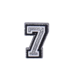 Number Shoe Charms for Crocs Accessories Decorations Silvery Pins Boy Girls Clogs Charms Women Kids Jeans Shoes Accessories