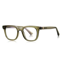 JMISUS Custom Prescription Eyeglass Square Frame For Myopia and Hyperopia Glasses With Photochromic Technology Multiple Colors