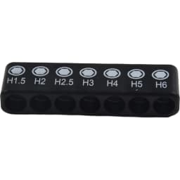 7PC Magnetic Hex Head Wrench Drill Bit Set 1/4 Bit Set H1.5-H6 Inner Hexagonal Shank Screwdriver Head Hand Repair Tools
