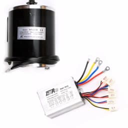 NOT a whole Set 48V 1000W Brush Motor or Controller or Sprocket Electric Go Kart ATV Scooter