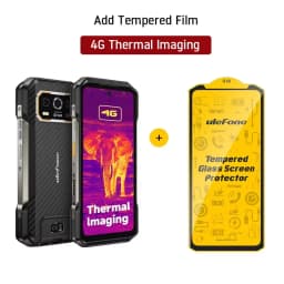 Ulefone Armor 27T + Rugged Phone Thermal Imager 12GB+256GB 10600mAh 6.78'' Android 14 Helio G99 Night Vision 4G NFC Smartphone