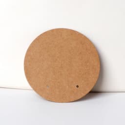 50pcs 6cm Round Blank White Craft Cardboard Display Cards Holder for Earrings DIY Accessories Packages Small Business Wholesale