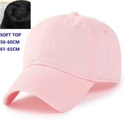 11 Colors Oversize Baseball Cap XXL Big Head Hats for Men Large Head Dad Hat Adjustable Plus Size
