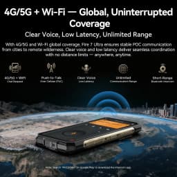 World premiere Doogee Fire 7 Ultra Rugged Phone 6.6" IPS Screen 64MP Octa-Core Smartphone 5G 32GB+256GB 13000mAh Android 15 NFC