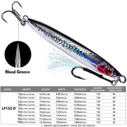 Proberos 1pc Saltwater Jigs Speed Jigging Slow Jigging Pitching Lures, Vertical Jigging Artificial Lures Jigging Lure Fishing Ji