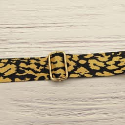 Fashionable and Versatile Leopard Print Shoulder Strap, Adjustable Single Shoulder Bag Strap, Replaceable Luggage Accessories