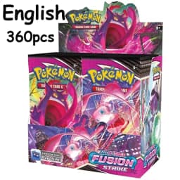 NEW 360PCS Card White Flare Black Bolt Prismatic SPARKS Scarlet Violet 151 English Booster Battle Transaction Gift