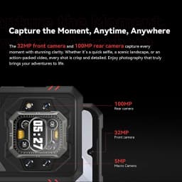 Cubot KingKong Star 2 Ultra-Slim Rugged Smartphone Dimensity 8200 5G 12GB+256GB 6.72-inch 144Hz Large Display 5100mAh Android 14