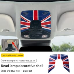 Reading Light Frame Trim Cover For Mini Cooper F65 F66 E/SE J01 EV Aceman J05 U25 Countryman ABS Car Interior Decor Accessories