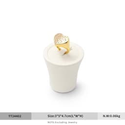 Oirlv Ring Display Stand Jewelry Display Props Display Tray Accessory Display Rack Live Streaming Ring Props