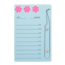 Eyelash Extension Scale Holder Magnetic Acrylic Lash Board With Glue Pallet Cup False Eyelashes Pad Lash Makeup Tools Wholesale
