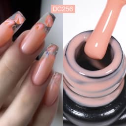 Mtssii 7ml Glitter Rubber Base Gel Polish Gold Sequins Pink White Base Gel Top Coat Soak Off UV LED Nail Art Varnish Manicure