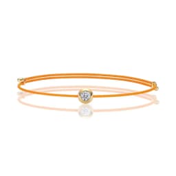 SG D Color VVS1 Moissanite Bracelet Certified 0.3ct Lab Diamond, Adjustable Cord In 6 Colors, Elegant Jewelry For Wom