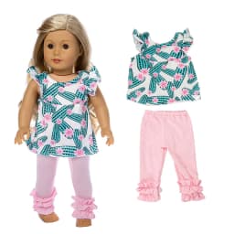 18 Inch Girl Doll Clothes Red Winter Coat Toys Doll Outfits Baby Girl Birthday Gifts