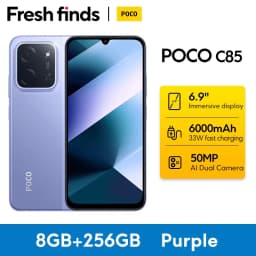【World Premiere】POCO C85 Global Version Smartphone Helio G81-Ultra 6.9" Dot Drop display 6000mAh battery 50MP Camera 33W NFC