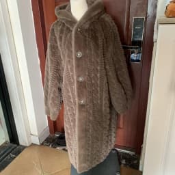 Winter Thick Warm Female Long Loose Coats Plus Size Button Fly Vintage Women's Faux Fur Outerwear Ladies X-long Dobby Fur Jacket