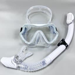 Diving Mask Snorkel Set For Adults Tempered Glass Professional Panoramic Scuba Snorkel Gear Swimming Training Snorkeling Kit
