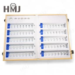 HMJ Jewelry Setting Gemstones Size Diamond Carat Ring Sizer Tester Guideline Tools Comparison Jewerly Dealer Tools Set Wholesale