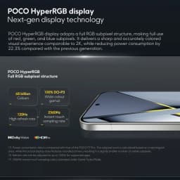 Original Smartphone POCO F8 Pro 5G Global Version Snapdragon® 8 Elite 6.59" 120Hz HyperRGB AMOLED Display 6210mAh NFC