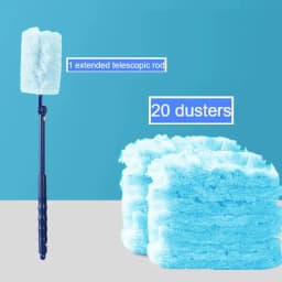Extended Pole Dust Collector For Household Disposable Fiber Cloth Tabletop Electrostatic Precipitator For High Altitude Cleaning