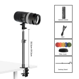 30W Photography LED Video Light Daylight-Balanced Sun Lamp for Softbox Lighting Portrait Flash Studio Accessories Youtube Live