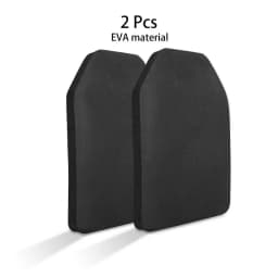 2PCS Airsoft Tactical Vest EVA Plates For Body Armor Carrier Vests Insert Foam SAPI Shock Plate Hunting Paintball CS War Game