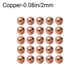 25Pcs/lot Nice-Designed Slotted Tungsten Beads Fly Tying Beads Tungsten 2mm/2.5mm/2.8mm/3.3mm/3.5mm Fly Tying Material