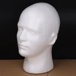 Female Mannequin Head Polystyrene Foam Hat Glasses Display Hat Wig Display Stand Rack Mannequin Manikin Head Model