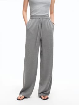 DUSHU 2026 Summer Women's Adjustable Length Draping Textured Casual Pants - Soft Flow Trousers for Daily and Summer Wear