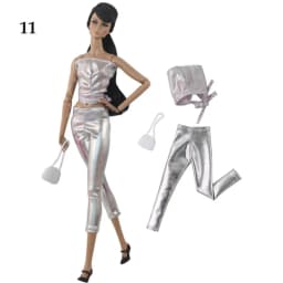 Fashion Multi-styles 11.5" Doll Coats Jeans 1/6 Doll Leather Pants Shorts Doll Trousers Casual Wears Kids Toys Clothes Accessory