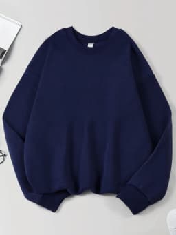 Man Solid Sweatshirts Comfortable Soft Pullovers Autumn Fleece Hoody Loose Casual Clothing Multicolor All-Match Sportswears
