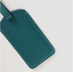 Personazlized Name Real Leather Luggage Tag Custom Letters Travel Accessories Suitcase Bag Label Luxury Trolley Case Marker Tag