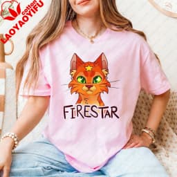 Warrior Cats Clans Logo T-Shirt Fox And Revenge Print Unisex Cotton T-Shirt Fashion Casual Summer Trendy Top