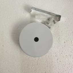 Ceiling Plate Round 8/10cm Black/White Lighting Accessories For Pendant Lamp Wall Lamp Ceiling Lamp DIY +Lock Wire Lamp Base