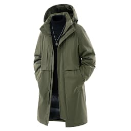 Winter Jackets Men Padded Warm Long Cotton Coats Plus Size 6XL 7XL 8XL Oversize Windbreak Hooded Black Autumn Pockets Loose Male