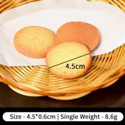 Simulation Cookies for Children, Simulation Accessories, Photography, Fake Biscuits, Early Education, DIY, 3 Pcs/Lot