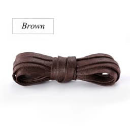 New Flat Waxed Cotton Shoe Laces Unisex Boots Casual Sneakers Shoelace Leather Laces Shoes Boots Waterproof for Shoelaces