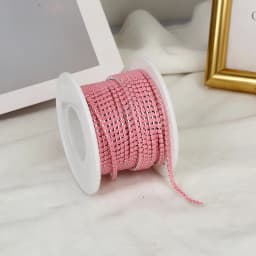 5yards 2mm Top Grade More Colors Acrylic Rhinestone Cup Chain Apparel Rhinestone Trim Sewing Strass Cup Chain For DIY Clothing