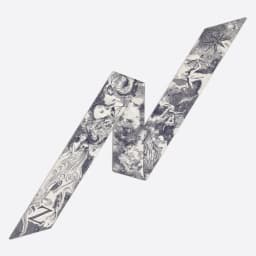26 Letters Tarot Constellation Bag Scarf Twill Silk Scarves Women New Neckerchief Hair Headbands