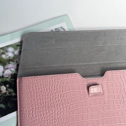 Custom Name PU Crocodile Leather Laptop bags For Macbook pro 13 Case air Retina 15 Computer Cover For Huawei Shell Dropshipping