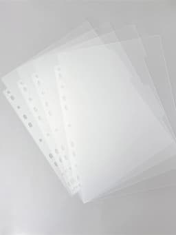 11-Hole A4 Binder Refill Pages 10 Pack Multi-Grid for Photo Card Postcard Coin Collection Scrapbook Album