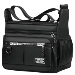Durable Multi-Pocket Business Bag Shoulder Bag for Men And Women Casual Business Handbag with Multiple Compartments