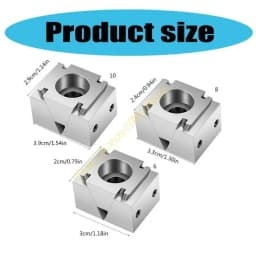 Adjustable Clamp Block Ok Fixture Tool for Frequent Workpiece Changes & Precise D7WE