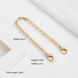 Bag Shoulder Strap For Lv Neverfull Bag Leather Bag Strap Extension Chain Underarm Bag Belt Crossbody Replacement Accessories
