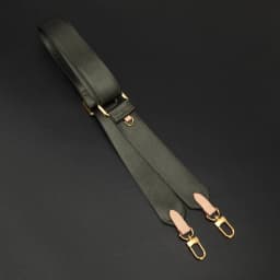 Customized Luxury Adjustable Canvas Shoulder Bag Straps Crossbody Coin Purse Metal Button Handbag Strap Women Brand Bag Strap
